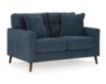 Ashley Bixler Navy Loveseat small image number 2