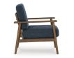 Ashley Bixler Showood Navy Accent Chair small image number 3