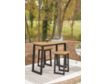 Ashley Town Wood 3-Piece Outdoor Counter Set small image number 2