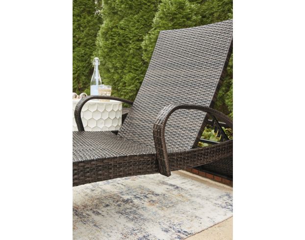 Ashley Kantana Outdoor Woven Chaises (Set of 2) large image number 5
