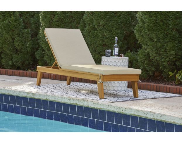 Ashley Byron Bay Outdoor Chaise Lounge large image number 2