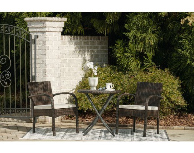 Ashley Anchor Land 3-Piece Outdoor Bistro Set large image number 2
