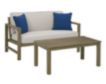 Ashley Fynnegan Outdoor Loveseat and Cocktail Table Set small image number 1