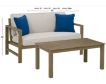 Ashley Fynnegan Outdoor Loveseat and Cocktail Table Set small image number 4