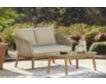 Ashley Crystal Cave Outdoor Loveseat and Cocktail Table S small image number 2