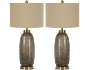 Ashley Aaronby Glass Table Lamp (Set of Two)