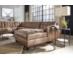 Ashley Baskove 4-Piece Leather Sectional small image number 4
