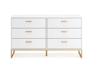 Ashley Socalle White Dresser