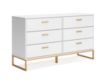 Ashley Socalle White Dresser small image number 2