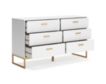 Ashley Socalle White Dresser small image number 3