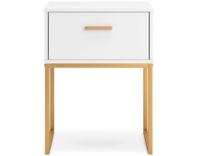 Ashley Socalle White Nightstand