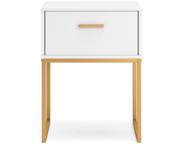 Ashley Socalle White Nightstand large image number 1