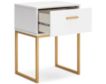 Ashley Socalle White Nightstand small image number 3