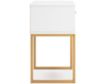 Ashley Socalle White Nightstand small image number 4