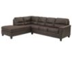 Ashley Navi Chestnut 2-Piece Sectional with Right Sofa small image number 1