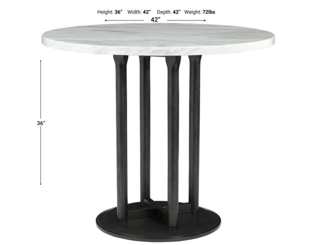 Ashley Centiar Round Counter Table large image number 4