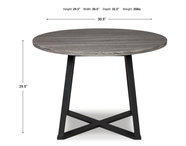 Ashley discount centiar table