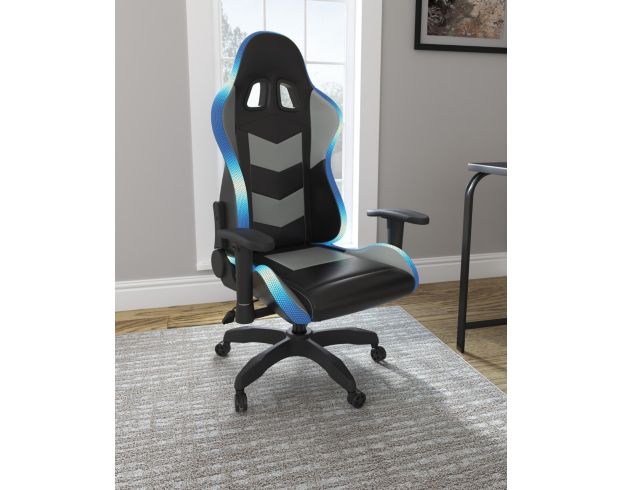 Ashley Lynxtyn Black Gaming Desk Chair large image number 2