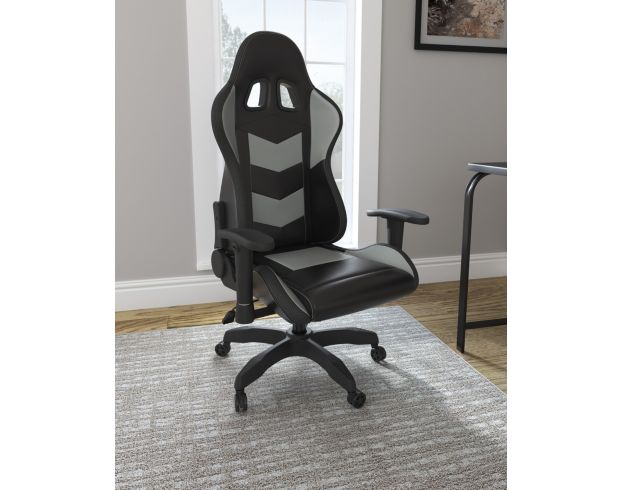 Ashley Lynxtyn Black Gaming Desk Chair large image number 9