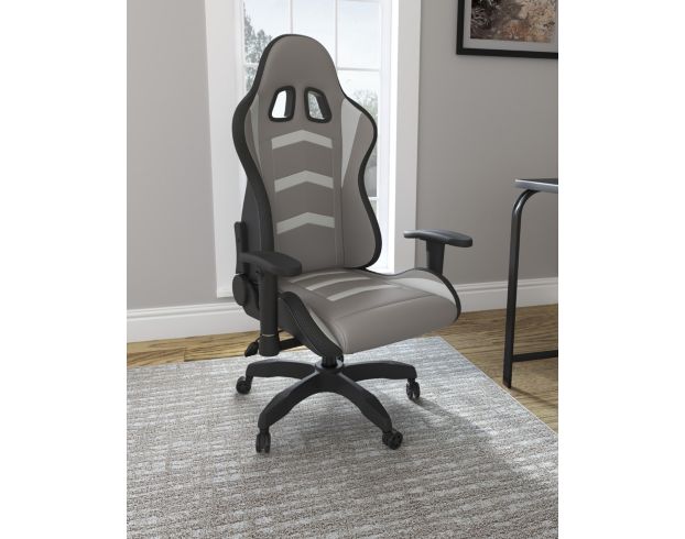 Ashley Lynxtyn White Desk Chair large image number 9