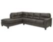 Ashley Navi Smoke 2-Piece Sectional with Right Sofa small image number 1