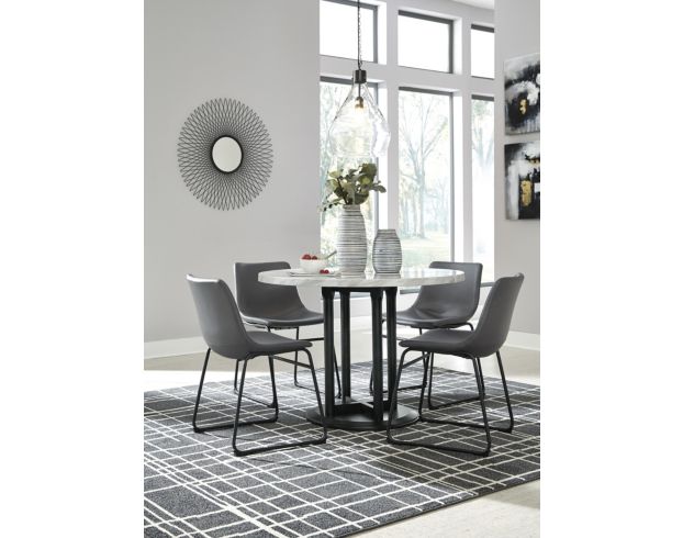 Ashley Centiar White and Gray 5-Piece Dining Set large image number 2