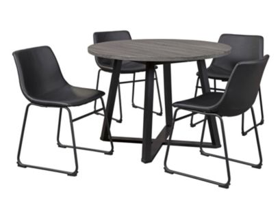 Ashley Centiar Black 5-Piece Dining Set