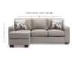 Ashley Greaves Stone Sofa Chaise small image number 3
