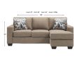 Ashley Greaves Driftwood Sofa Chaise small image number 3