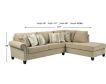 Ashley Dovemont 2-Piece Sectional with Left-Facing Sofa small image number 3