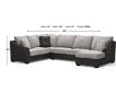 Ashley Bilgray 3-Piece Sectional with Right-Facing Chaise small image number 3
