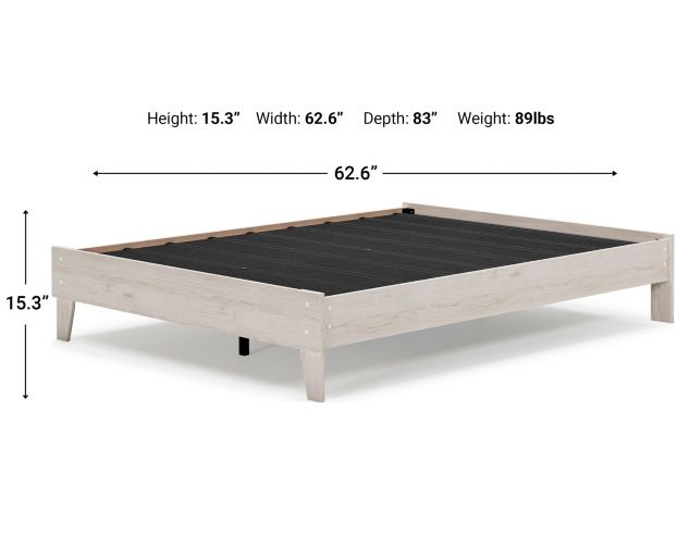 Ashley Socalle Queen Platform Bed large image number 2