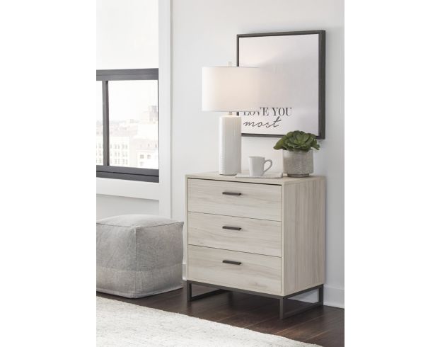 Ashley Socalle Three Drawer Chest large image number 2