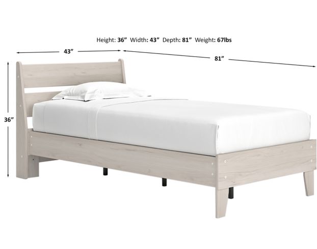 Ashley Socalle Twin Bed large image number 8
