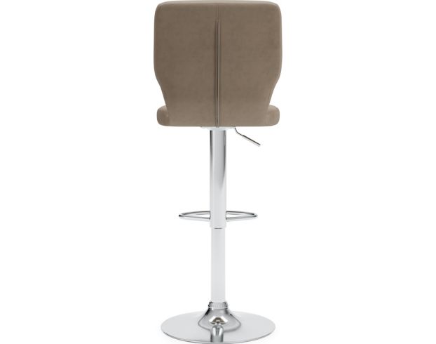 Ashley Pollzen Tan Adjustable Swivel Barstool large image number 4