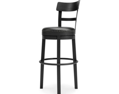 Ashley Valebeck Black Swivel Barstool