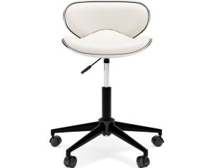 Ashley Beaunali White Desk Chair