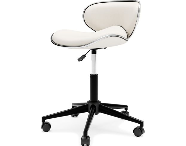 Ashley Beaunali White Desk Chair large image number 2