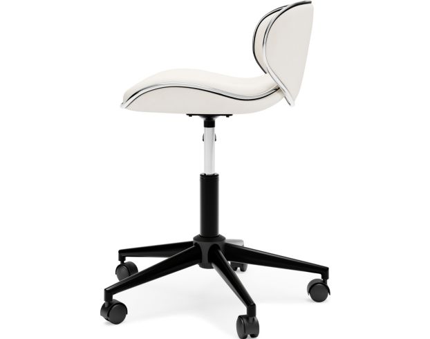 Ashley Beaunali White Desk Chair large image number 3