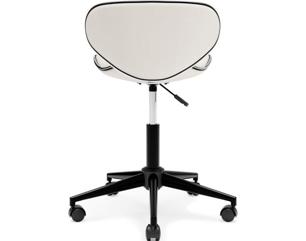 Ashley Beaunali White Desk Chair large image number 4