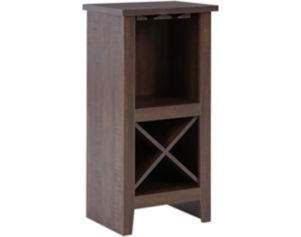 Ashley Turnley Brown Wine Cabinet