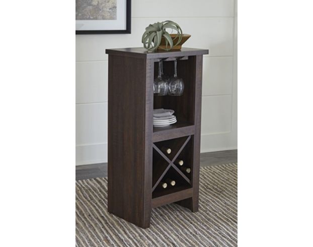 Ashley Turnley Brown Wine Cabinet large image number 6