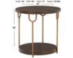 Ashley Brazburn Round End Table small image number 4