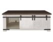 Ashley Wystfield Coffee Table with Sliding Doors small image number 3