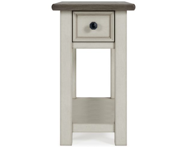 Ashley Bolanburg Chairside Table with Power Port large image number 1