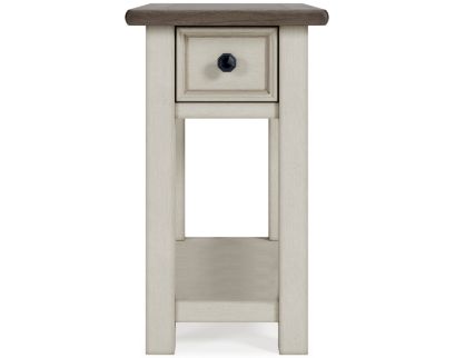 Ashley Bolanburg Chairside Table with Power Port