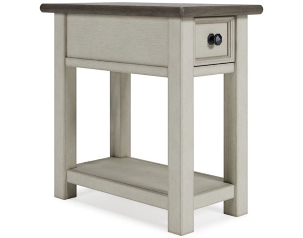 Ashley Bolanburg Chairside Table with Power Port large image number 2