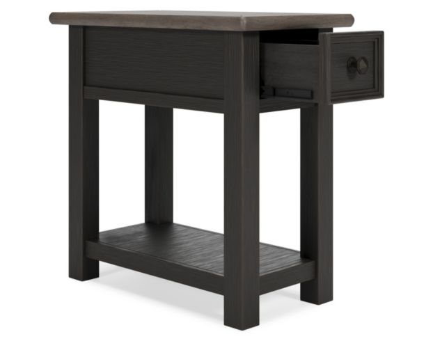 Ashley Tylercreek Chairside Table w/ Power Port large image number 2