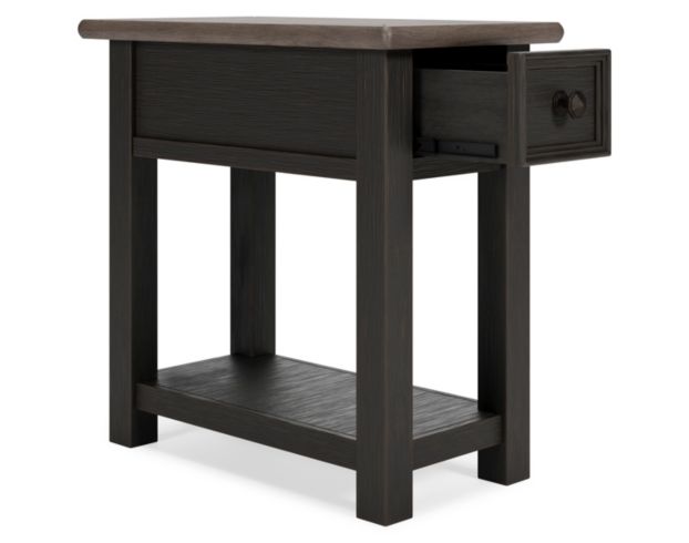 Ashley Tylercreek Chairside Table with Power Port large image number 2