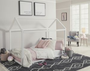 Ashley Flannibrook Twin House Bed Frame